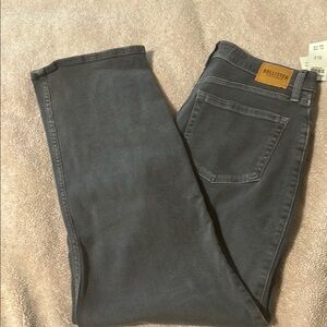 Hollister Grey ultra high-rise dad Jeans